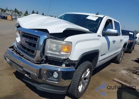 2015 GMC Sierra K1500 Slt z USA, uszkodzony, nr VIN 3GTU2VEC4FG465901